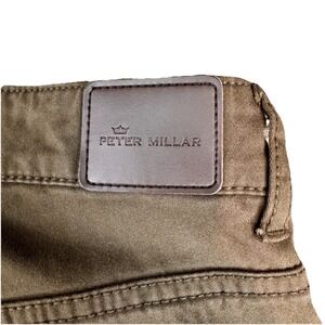 Peter Millar Ultimate Sateen Five Pocket Pants Chestnut Men 32x30 Elevated Basic